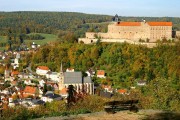 Plassenburg and historic centre of Kulmbach