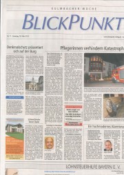 Pressebericht Kulmbacher Woche 16.03.2013